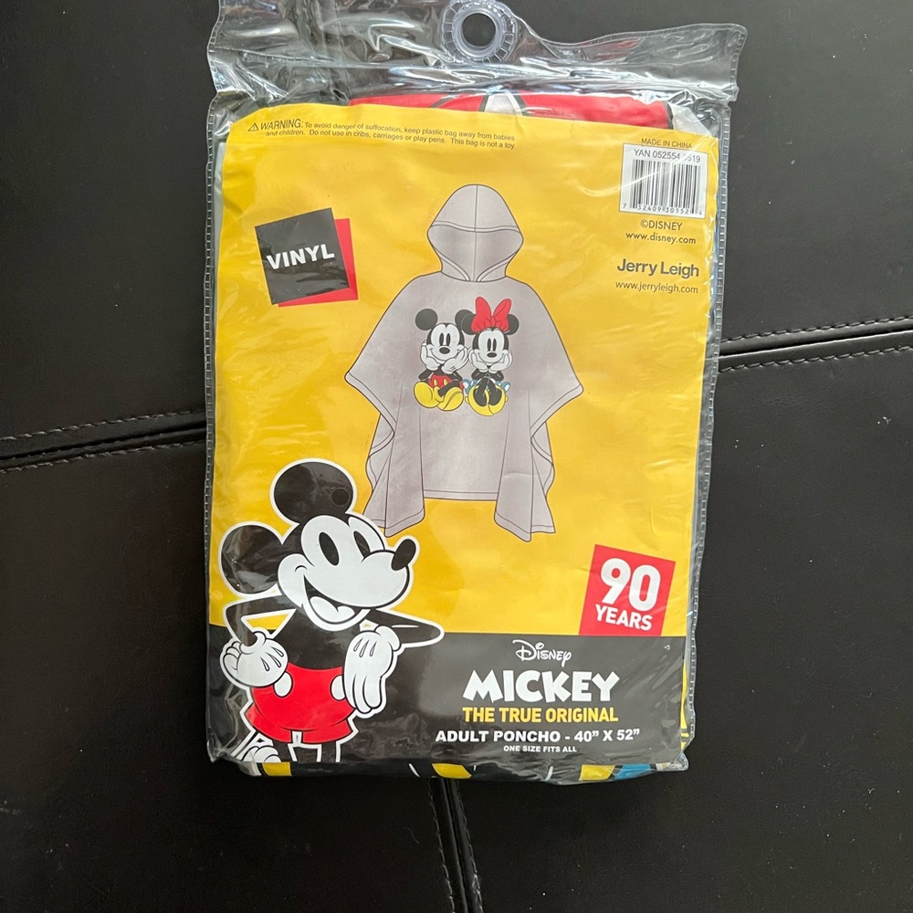 Disney poncho